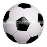 black and white foot ball /soccer ball -