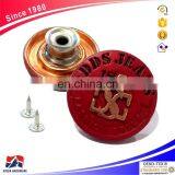 18mm Jeans Metal 3D Buttons, Brass Button And Rivet For Denim, Jackets