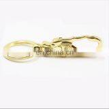 Custom Metal Keychains Dragon Head Keyring Golden Keychain Wholesale thumbnail-1