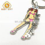Sex Girl Plating Custom Color Zinc Alloy Keychain For Gift thumbnail-2