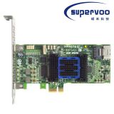 Adaptec 6405E ASR-6405E 2270800-R SGL PCIe Gen2 x1 128MB SAS/SATA Controller Card