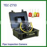 Hot Sell!!! Professional CCTV Pipe Inspection System With Surveillance Function TEC-Z710
