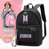 Amazon Hot Sale Customize College Girls Kpop Bts Bag School Backpack Mochilas Student Backpacks