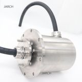 IP68 S316L Water Proof Slip Ring Rotary Joint Connector by Flange mounted slip ring
