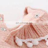 Lovely Whosale Newborn Baby Clothes Summer Linen Baby Clothes Romper thumbnail-4