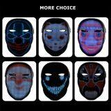 APP Full-Color LED Face-Changing Glowing Mask Christmas Party Dance Bar Nightclub Atmosphere Props Party Effect thumbnail-2