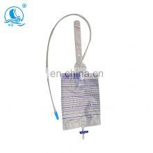 Medical Drainage Bag Anti Countercurrent Disposable Urine Collection Bag Cross Valve 2000ml thumbnail-5