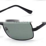 Uv400 Metal Frame Driving Sunglasses Eye Wear With Glass Lens thumbnail-1