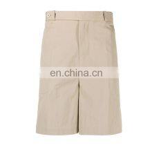 New Design Oem Fashion Custom Logo High Waist Chino Men Cotton Shorts thumbnail-1