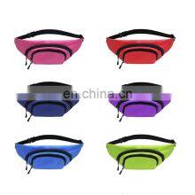 OEM Stylish Custom Logo Running Hiking Belt Green Custom Waist Bag Sports Fanny Pack thumbnail-3