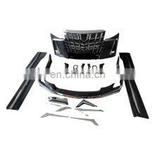 MAICTOP HOT SELLS car accessories other auto parts car bumpers Body kit for ALPHARD upgrade kit 2015 to 2018