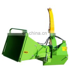 New CE PTO Firewood cutting saw machine /Log timber branches 250MM Double hydraulic feeding bx92R Wood Chipper