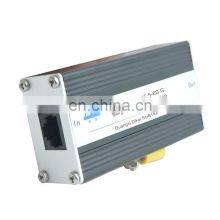 Oem Factory  Power Over Ethernet RJ45 Lightning Suppressor Thunder Arrestor Ethernet Surge Protector