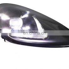 Upgrade to 4 Eyes LED Headlamp Headlight for Porsche Cayenne Head Lamp Head Light 2011-2017 thumbnail-4