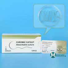 Surgical Suture Chromic Catgut Absorbable Suture thumbnail-2