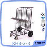 High quality supermarket hand luggage trolley