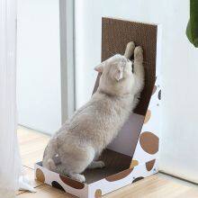 MEOW LOVE Corrugated Cardboard Cat Scratcher Sofa Protector Stocked Cat Toy and Bed for Cats Paper Scratch Board thumbnail-4