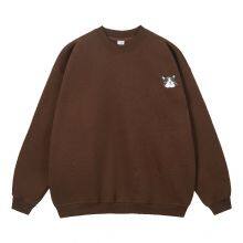 Fashionable 3D Printed Cotton French Terry Crew Neck Sweatshirt thumbnail-2