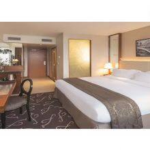 American Style Multifunctional Bed Modern Music Storage Space Leather Bed Luxury LED Light Bed With Computer Lifting Table Set thumbnail-3