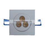 White Aluminum Housing Dimmalbe&Fire Proof Optional 6W Ceiling Lights Led