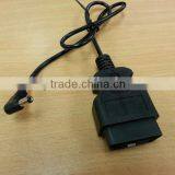 EOBD Power Supply DC .5x2.5 300V 80C UV Jacket Assembly Power Cable thumbnail-1