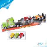 62CM Friction Plastic Tow Truck Toy for Kids With Farmer Truck