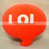Free Sample For New Design BFF WTF LOL OMG Plush Character Pillows Emoji Pillow thumbnail-5