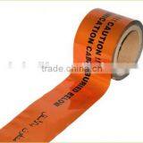 underground detectable caution tape SGS TUV Certificationunderground detectable caution tape