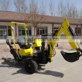 LW-7 Small Garden Tractor Backhoe