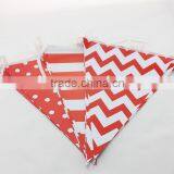 Chevron Paper Flag,birthday Party Flag,children's Day Party Banner All for Kids thumbnail-6