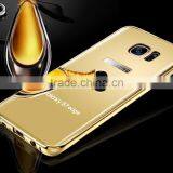 Original KXX With Mirror Case for Samsung S7 Edge KXX Luxury Stainless Steel Frame Acrylic Backplane Cover MT-5581 thumbnail-5