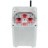 4x18w 6in1 Rgbwa+uv Stage ir Remote Control Wireless Battery Led Uplighting Quality Choice thumbnail-2