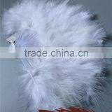 Wholesale Feather White Turkey Marabou Feather Fan Feather Hand Fans For Birthday Party thumbnail-4