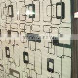 4mm-19mm Clear Decorative Titanium Frosted Acid Etched Glass for the Partition and Sliding Door thumbnail-1