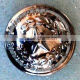 Jeans Black Color Metal Button