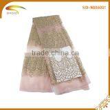 Wholesale High Quality Latest Spanish Decorative Embroidery Organic Silk Fabric Market in French thumbnail-5