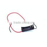 Single N Cell (UM-5*1) Black Plastic Battery Holder With Wire Lead thumbnail-1