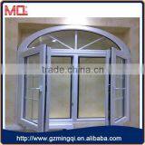 Double Glass Inside the Grills Pvc Window thumbnail-1