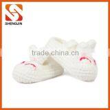 Lovely Washable Handmade Crochet Wholesale Infant Shoes thumbnail-3