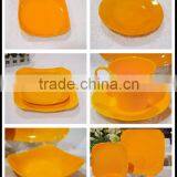 Porcelain Galzed Square 30 Pcs Dinner Set thumbnail-1