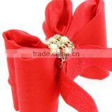 Cute Silk Bow Headbands,Pearl Rhinestone Center Bow Headband for Babies thumbnail-4