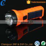 2016 New ! Solar Led Torch Flashlight Electronic Plastic EDC