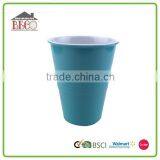 Good Quality Blue Functional Gargle Drinking Plastic Soup Cup thumbnail-1