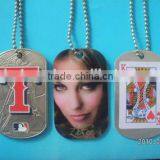 New Arrival Stylish Stainless Iron Custom Personalized Dog Tags (xdm-dt050) thumbnail-1
