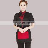 China Factory of Restaurant Hotel Uniforms New Design Custom Made Hotel Staff Uniform High Quality and Cheap Price