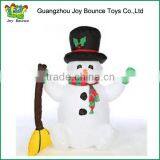 Funny Airblown Inflatable Christmas Big Snowman 2015 thumbnail-1