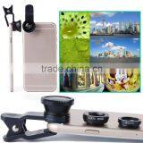 Hot Selling Mobile Phone 3 in 1 Camera Lens for All Mobile Phones Fisheye Macro Video Cameras Wide Angle Lens Optical thumbnail-6