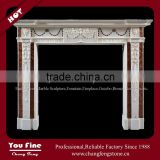 Indoor Used Decorative Stone Marble Fireplace Price