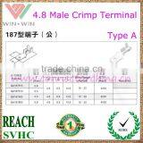 4.8 male Crimp Terminal Type A