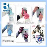 China Electronic Accessory Finger Touch Gloves for IPhone/Tablet PC/ATM Devices Made in China